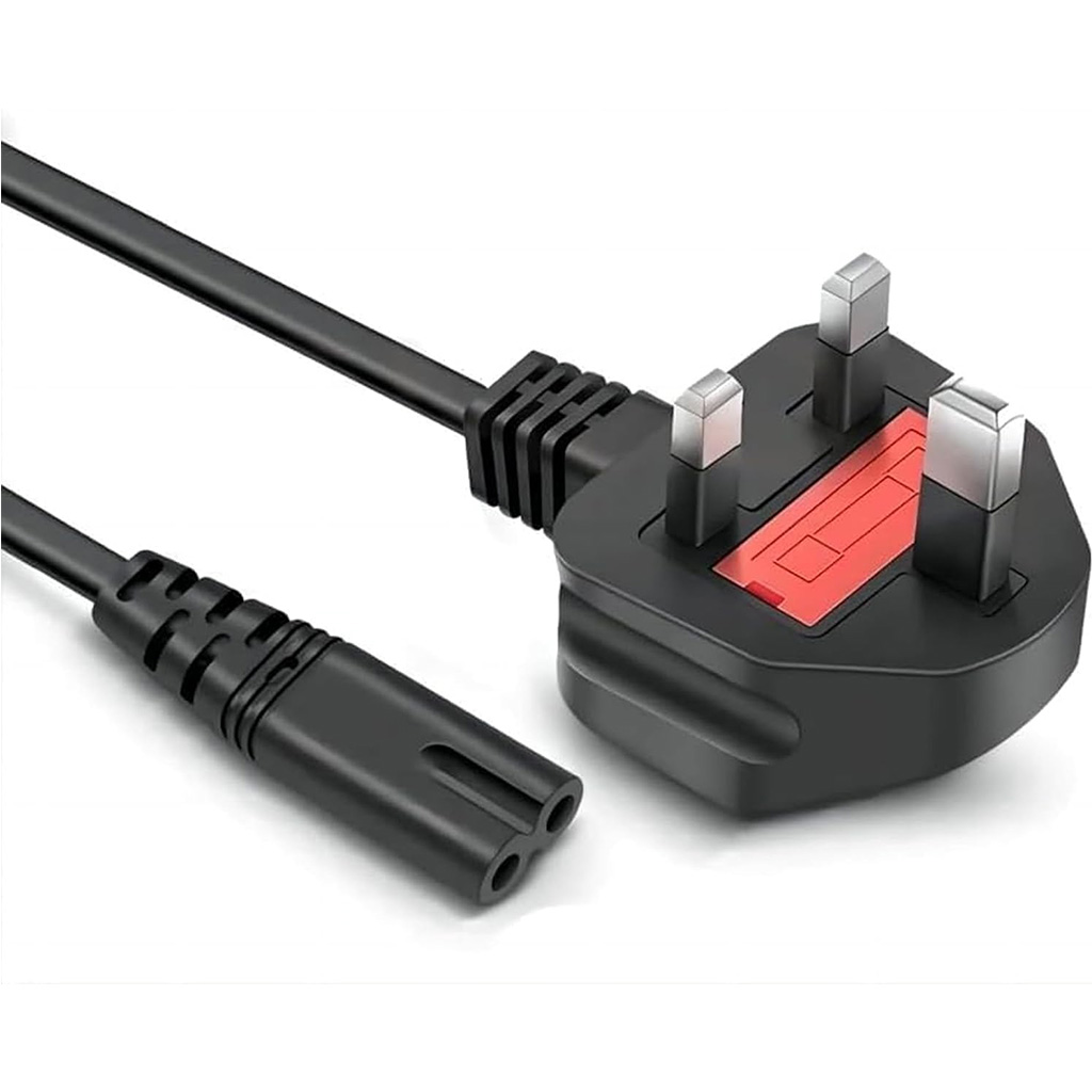 power cable, pc power cable, hp printer power, cable, printer cable, 2 pin power cable, power cord, 2 pin plug, printer power cable