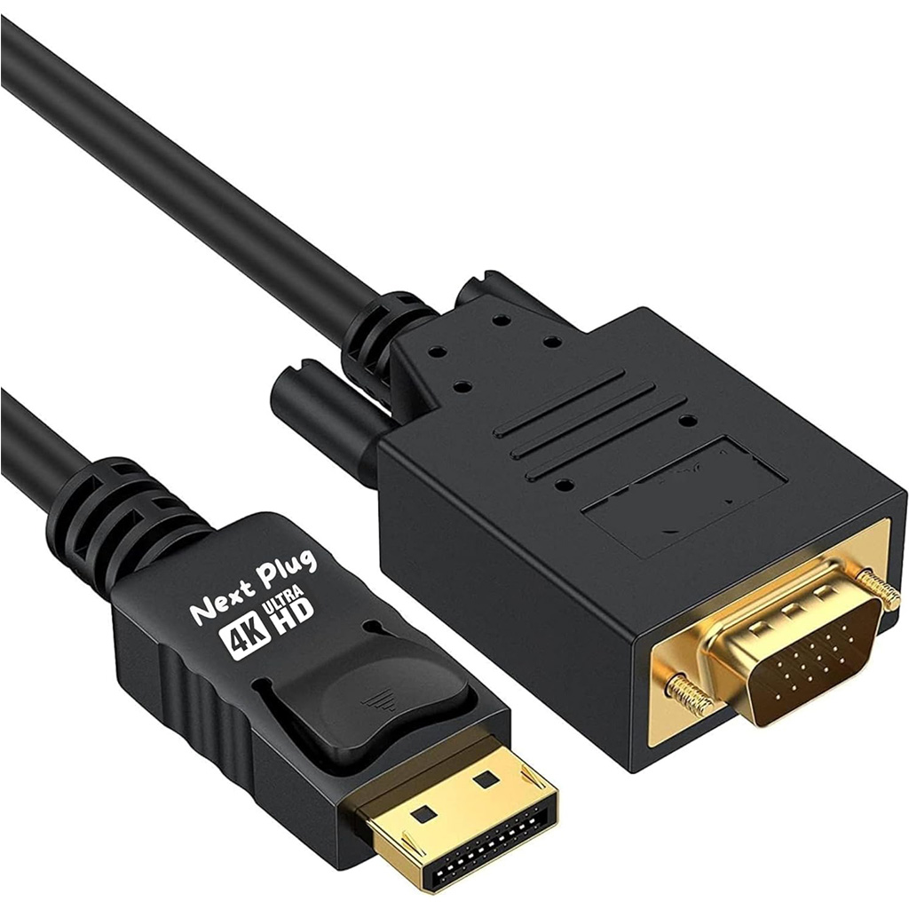 dp to vga, display port to vga, dp vga cable