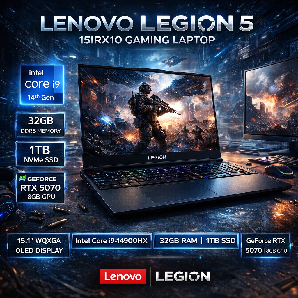 Lenovo legion gaming laptop